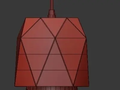 Hanging lamp LOFT HOUSE P-178 3D model purchase