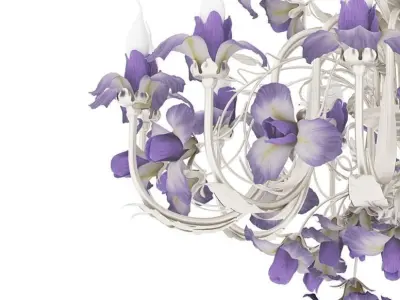 Iris Chandelier by Napoleon 3D model