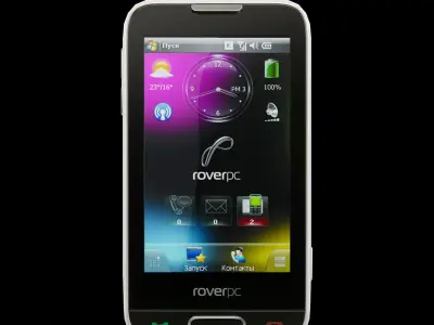 RoverPC X8 Low-poly 3D model