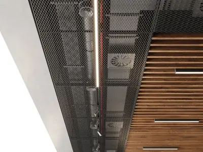 Ceiling SAS International 2 3D model