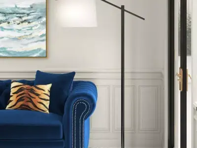 Dyanne TaskReading Floor Lamp 3D model