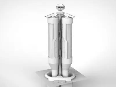 Sci Fi Modular Environment 6 3D model