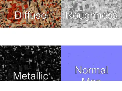 Antique Italian Villa Architecture model pack Low-poly 3D model