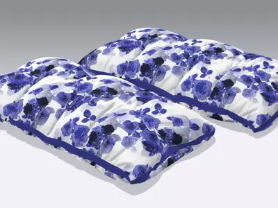 Pillow Low-poly 3D model