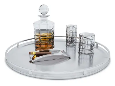 Relax Composition Armchair 3D model