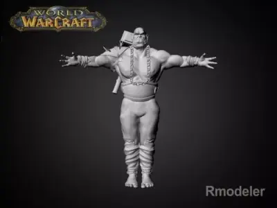 OrcWarior Trall 3D model