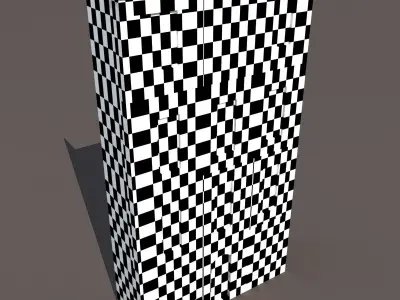 Apartment House Low-poly 3D model order