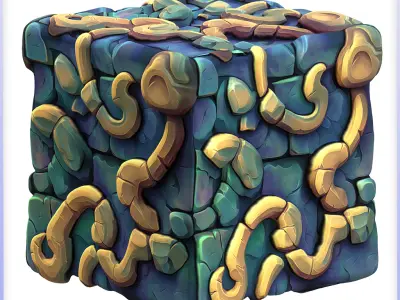 Stylized Wall Seamless Texture Texture 133