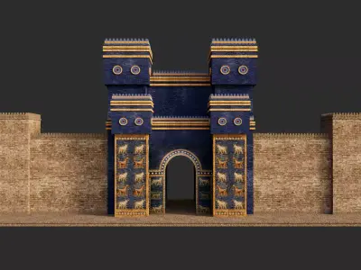 Ishtar Gate 3D model