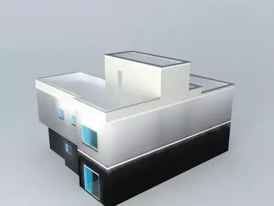 Villa New Free 3D model