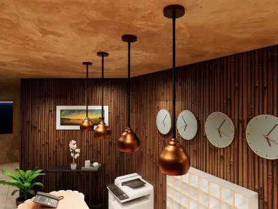 Pendant Lighting -Revit 2018- Free 3D model