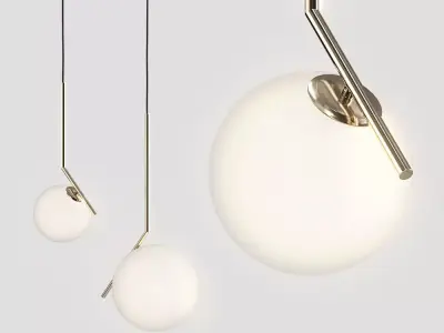Lampatron Stem - Flos IC Lights Suspension 3D model