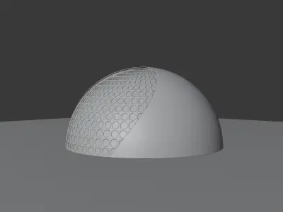 Dome Building 3D model