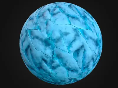 Stylized Snow Vol 153 - Hand Painted Textures Texture