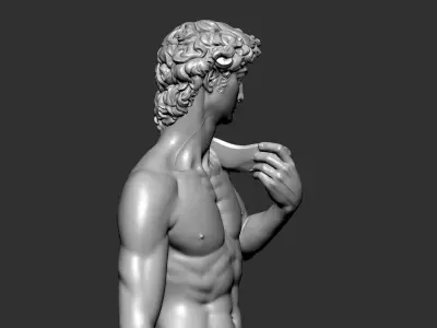 David of Michelangelo  3D print model
