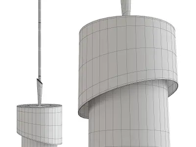 Gigi Pendant Light Low-poly 3D model