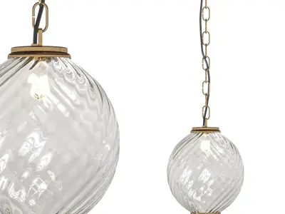 Beacon Small Pendant by Arhaus 3D model