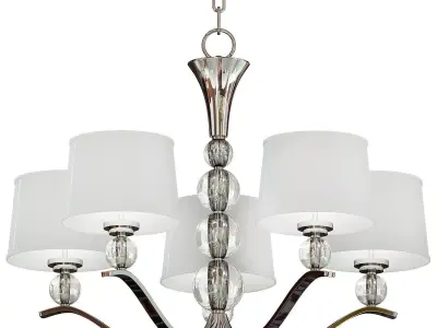 Maxim Rondo Single Tier Chandelier 3D model