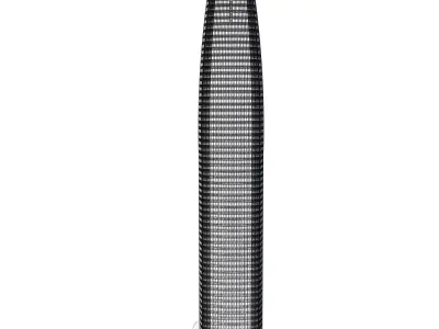 Skyscraper Salesforse tower 3D model