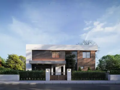 Garden Villa project 3D model