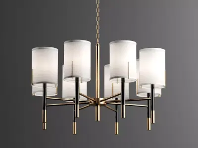 Ceiling light 3D model 68
