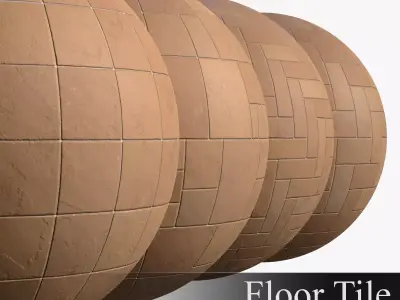 Stone Floor Tile set Texture