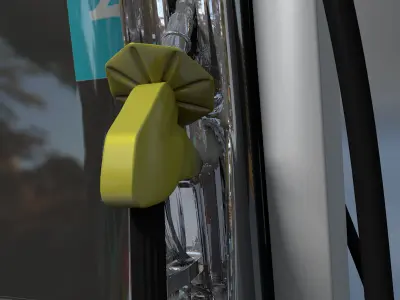 Petronas Fuel Dispenser Unit 3D model