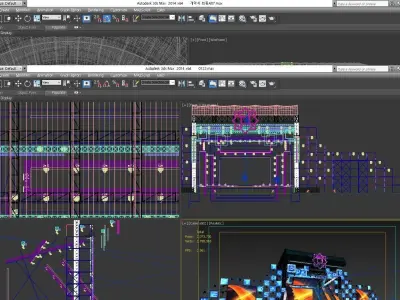 Concert Stage-Design 20210120B 3D model