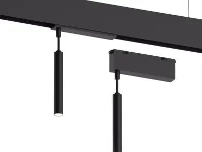 Slim Track Light by Forstlight 3D model