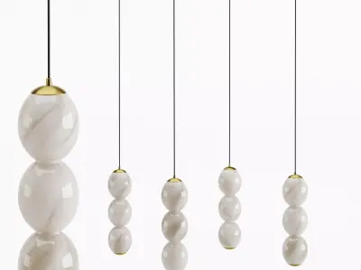 Cattelan Italia Zanziball Ceiling lamp 3D model