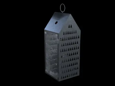 Flashlight 3 of the 3 Free low-poly 3D model