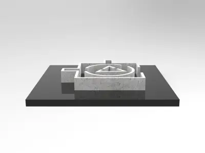 ARCHIPLAN 01 Low-poly 3D model