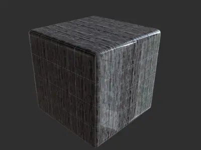 Black Marble tile PBR texture Texture
