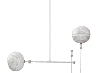 AYLER I CEILING LAMP by Mezzo Collection 3D model