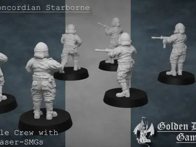 Starborne Vehicle Crew 3D print model