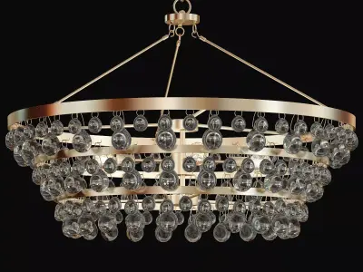 Bling Large Chandelier 3D model
