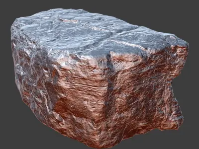 Eva Stone Low-poly 3D model