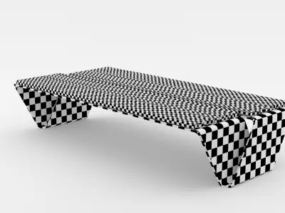 Bench 3D model