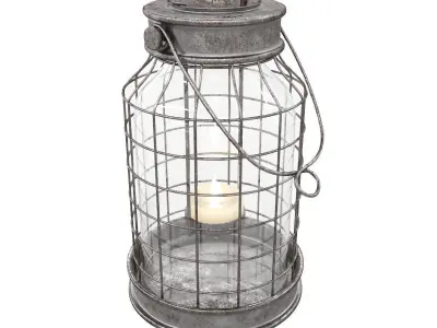 Vintage lamps 3D Model Pack