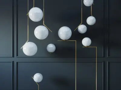 Flos lights family michael anastassiades 3D model