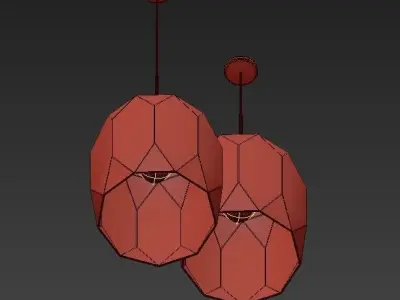 Polygon Lasvit Pendant 3D model