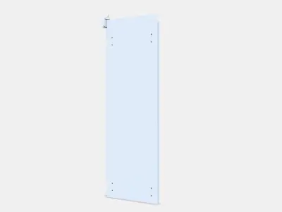 VOXTORP 2-p door f corner base cabinet set 11 Low-poly 3D model