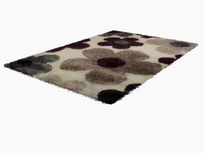 Carpet Espina Shaggy 3D model