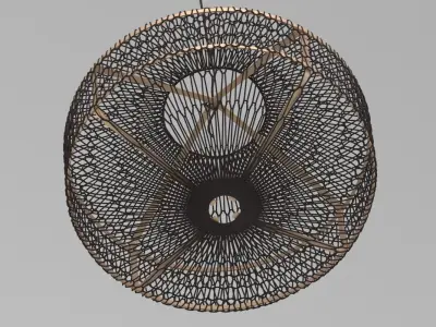 Ay Illuminate Mo black bamboo 3D model