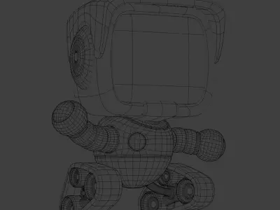 Project Lise Spelunky 2 high poly 3D model