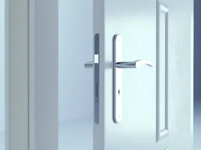 White Door 2 3D model