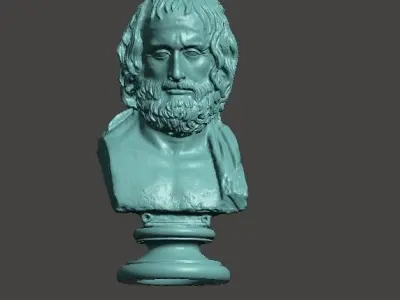Protagoras Bust 3d  printing 3D print model
