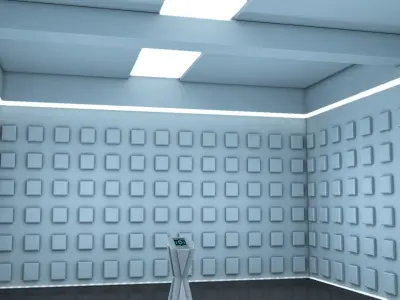 Sci Fi Room 3D model