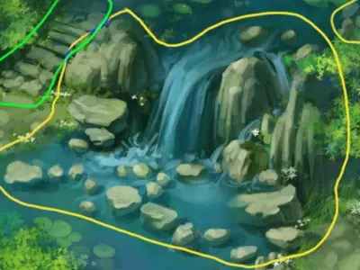 Yamano-Fallstone rocks 3D model
