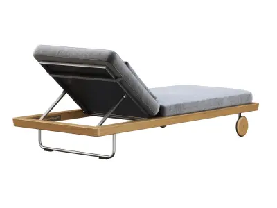 Sunray Daybed  3D model